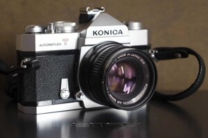 Плівка комплект Konica T + Konica Hexanon AR 50 mm 1.7