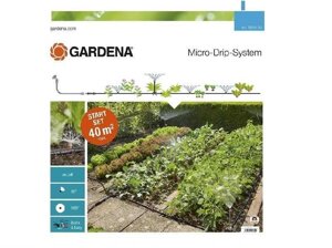 Полив Мікрокрапельна система для поливу Gardena Starter (13015-20)