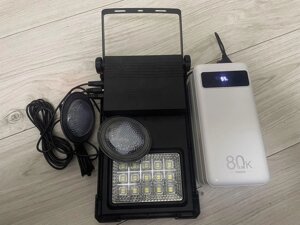 Power bank прожектор реальна місткість 4000 mah Розпад залишків