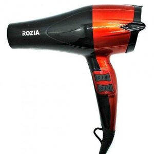 Професійний Фен для волосся ROZIA HC-8160 3000W Original Black/Red