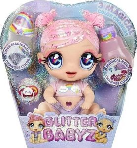 Пупс лялька Glitter Babyz змінює колір Dreamia Stardust Baby MGA