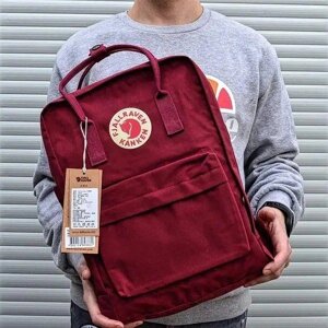 Рюкзак, портфель, сумка Fjallraven Kanken Classic Бордовий