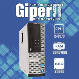 Системний блок Dell OptiPlex 7010 SFF (i5 3570, DDR3 8Gb, 256Gb SSD)