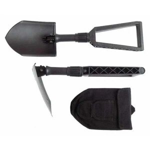 Складана сарперна лопата армійська Mil-Tec Black 15522100