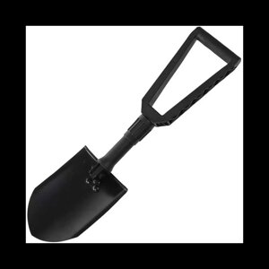 Складана сарперна лопата армійська Mil-Tec Black 15522150