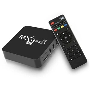 Смарт-приставка Smart TV Box MXQ Pro 4K 5G Android 8/128GB/ГБ.