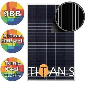 Сонячна батарея RISEN 410 вт 24 в моно RSM40-8-410M TITAN S
