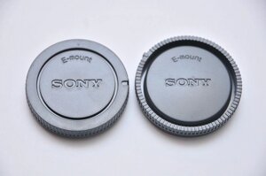 Sony E-mount Кришка задня об'єктива + заглушка байонету NEX, Sony α