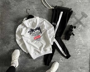 Спортивний костюм Stussy чоловічий весняний осінній Худі Штани Стуссі