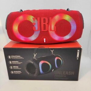 Світломузика! Блютус колонка JBL Xtreme 3 з LED-підсвітка 23 см+ФМ