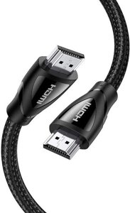 Ugreen кабель HDMI 2.1 8K 60 гц 48 гбит/с HDR10+ xbox PS5 0.5/1/1.5/2м