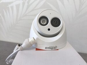 Вулична iP Камера Dahua 4mp для відеоспостереження з мікрофоном PoE 4 Мп