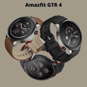 Розумний смарт-годинник, фітнес браслет Xiaomi Amazfit GTR 4 з GPS GLOBAL