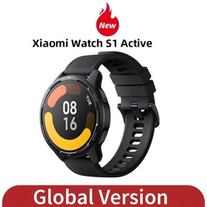 Розумний смарт-годинник, фітнес браслет Xiaomi Watch S1 Active з GPS GLOBAL