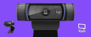 Вебкамера Logitech Webcam HD Pro C920X з ліцензією XSplit VCam