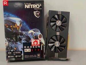 Відеокарта Sapphire AMD Radeon RX 570 4Gb Nitro+
