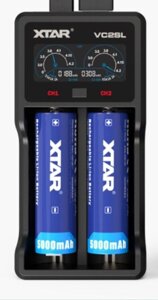 Зарядний пристрій XTAR VC2 PLUS