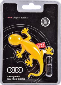Ароматизатор VAG Audi gekko жовтий тропічні фрукти (000087009C)