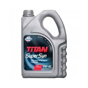 Моторне масло Fuchs Titan SuperSyn 5W-40 5 л (600484521)