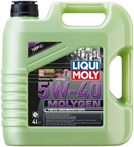 Моторне масло Liqui Moly Molygen New Generation 5W-40 4 л (9054)