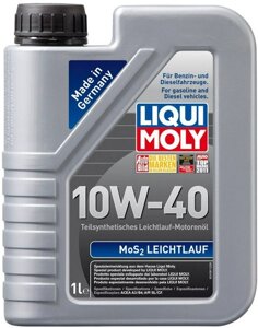 Моторне масло Liqui Moly MoS2 Leichtlauf 10W-40 1 л (1930)