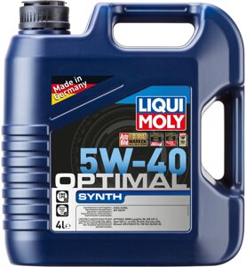 Моторне масло Liqui Moly Optimal Synth 5W-40 4 л (3926)