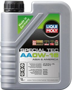 Моторне масло Liqui Moly Special Tec AA 0W-16 1 л (21326)
