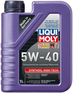 Моторне масло Liqui Moly Synthoil High Tech 5W-40 1 л (1855)