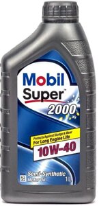 Моторне масло Mobil Super 2000 X1 10W-40 1 л (150562)