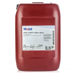 Моторне масло Mobil Super 3000 X1 5W-40 5W-40 20 л (150011)
