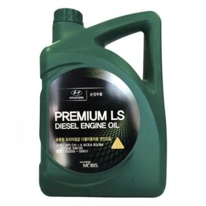 Моторне масло Mobis Premium LS Diesel 5W-30 6 л (0520000611)
