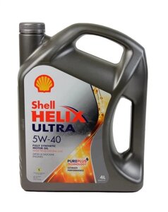 Моторне масло Shell Helix Ultra 5W-40 4 л (550052679)