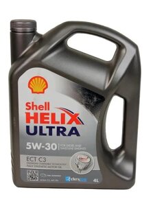 Моторне масло Shell Helix Ultra ECT C3 5W-30 4 л (550042826)