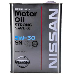 Моторне масло Nissan Strong Save X 5W-30 4 л (KLAN505304)