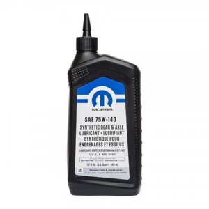 Трансмісійне масло Mopar Gear Oil 75W-140 GL-5 0.946 л (68218657AB)