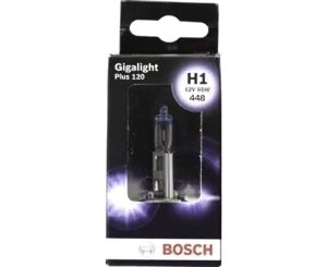 Галогенова лампа BOSCH Gigalight Plus 120% H1 55W 12V P14,5s (1987301150) 1 шт / бокс