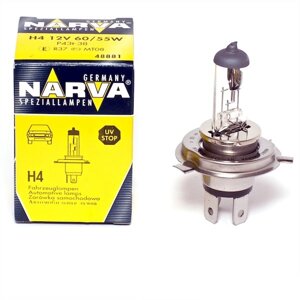 Галогенова лампа NARVA 48881 H4 12V 60/55 W P43t