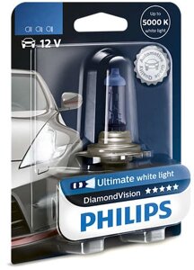 Галогенова лампа PHILIPS 12336DVB1 H3 55W 12V PK22s DiamondVision 1pcs. blister