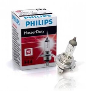 Галогенова лампа philips 13342MDC1 H4 75/70W 24V P43t masterduty