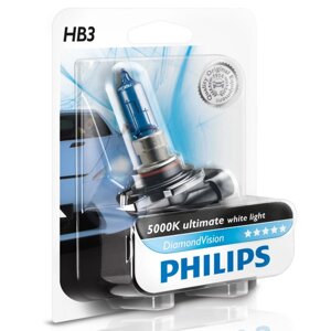 Галогенова лампа philips 9005DVB1 HB3 65W 12V P20d diamondvision