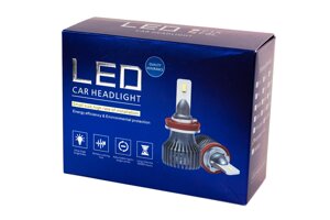 Комплект LED ламп HeadLight F8L H11 (PGJ19-2) 30W 12V 3720Lm з пасивним охолодженням