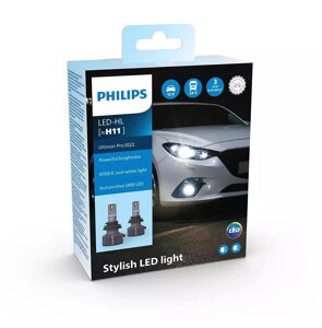 Комплект світлодіодних ламп PHILIPS H11 11362U3022X2 LED Ultinon Pro 3022 LED 12/24V