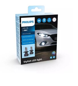Комплект світлодіодних ламп PHILIPS H4 11342U3022X2 Ultinon Pro 3022 LED-HL 12/24V