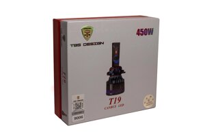 Комплект світлодіодних ламп TBS Design T19 HB4 (P22d) Canbus 45W 9-32V 6000K