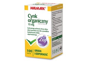 Цинк Walmark Cynk 15 mg, таблетки 100 шт.