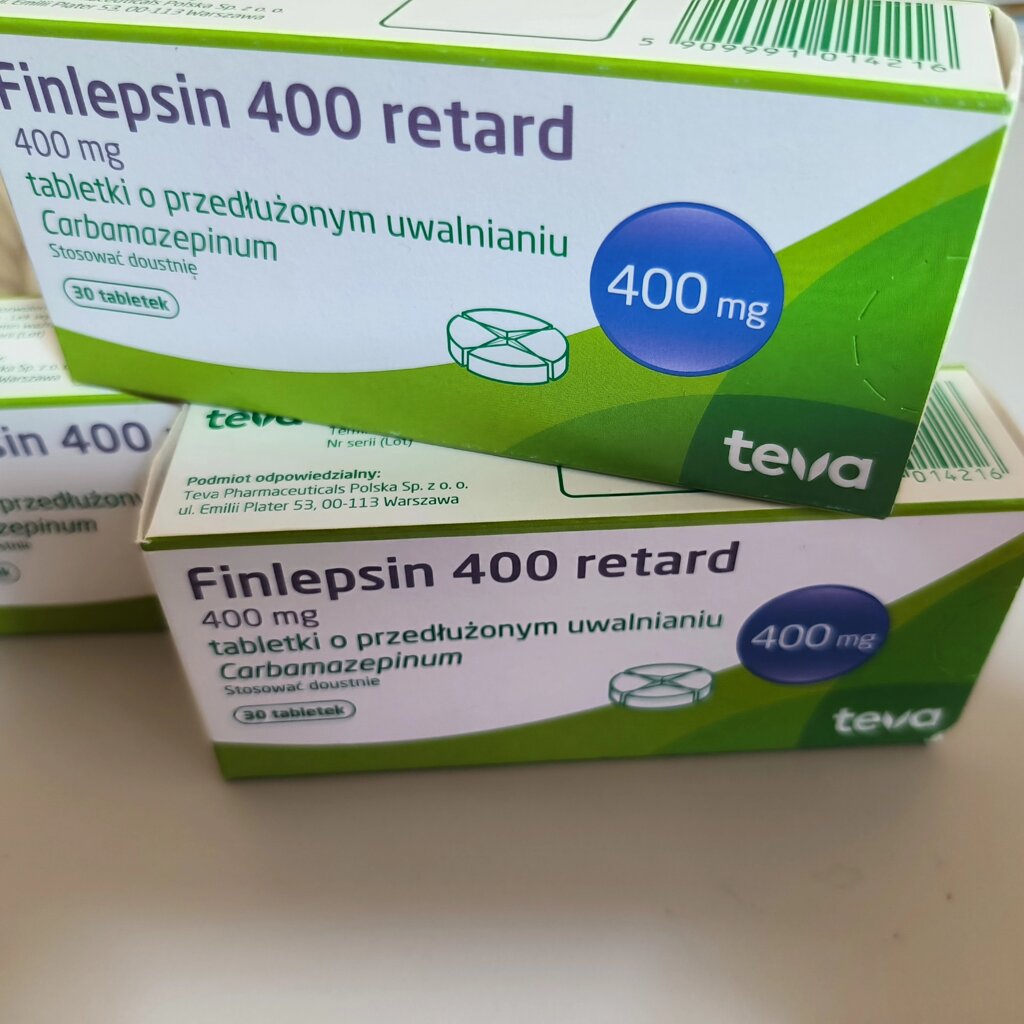 Финлепсин ретард Фінлепсин Finlepsin retard 400 мг 50 таблеток від компанії Фірма - фото 1