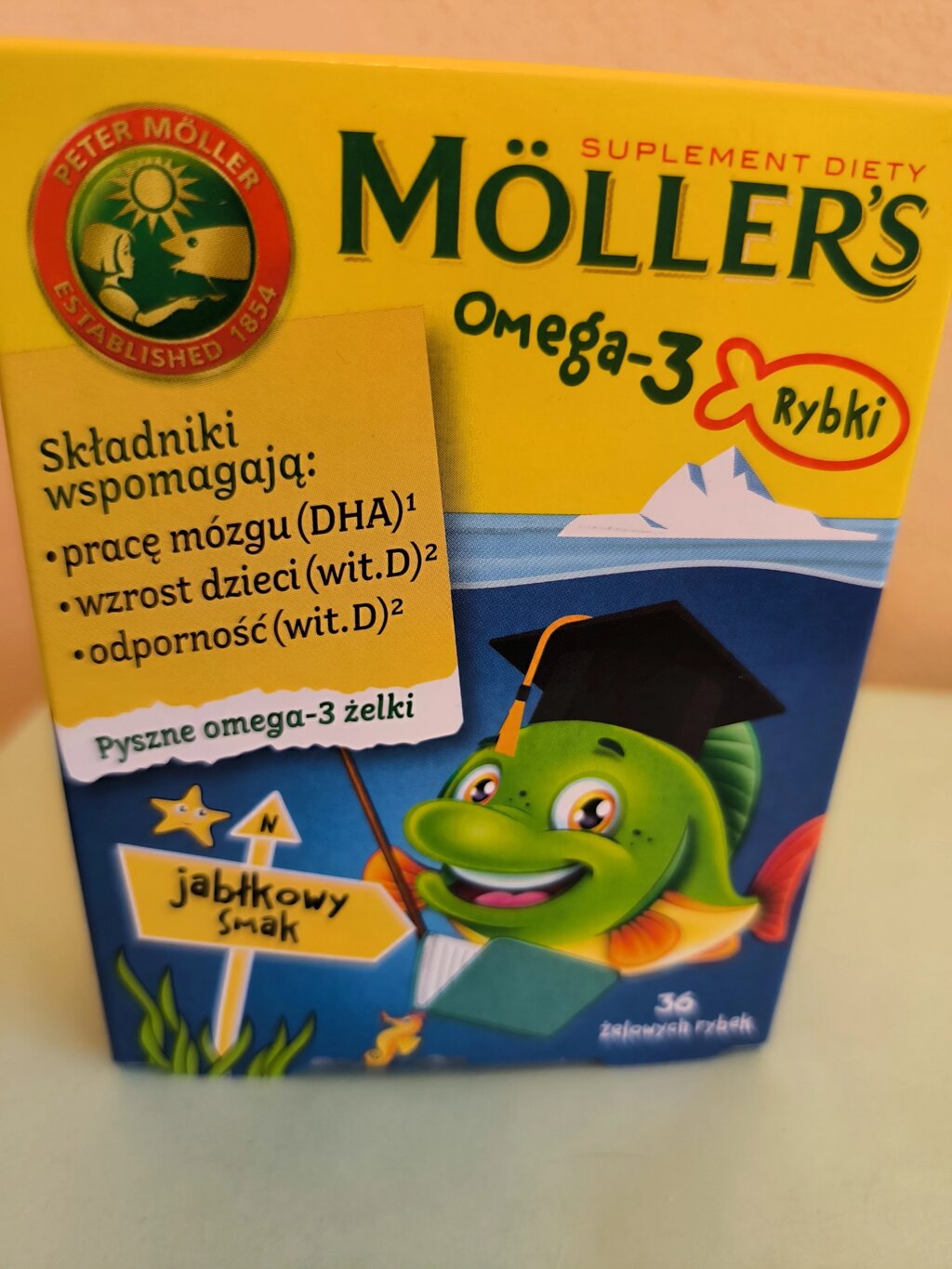 Моллерс Моллер Mollers 36 рибок яблуневим смаком від компанії Фірма - фото 1