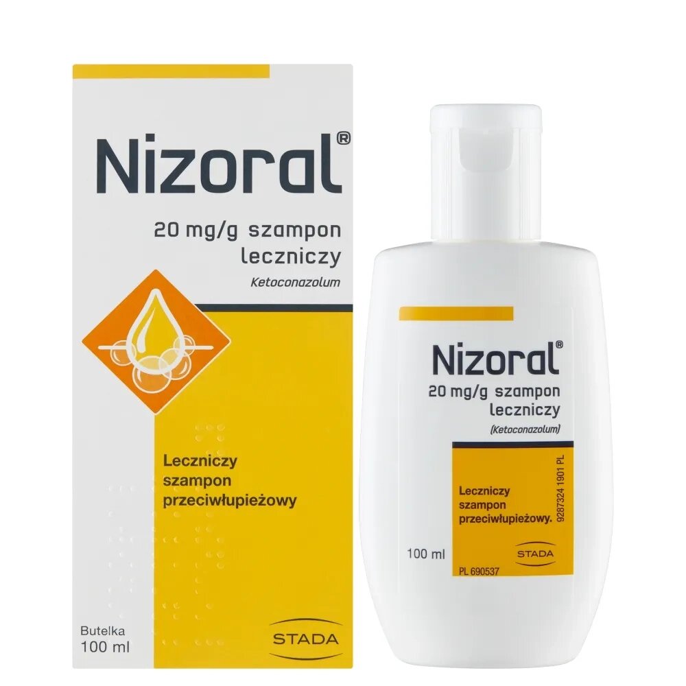 Низорал Нізорал Nizoral 100мл. Лікувальний шампунь від лупи від компанії Фірма - фото 1