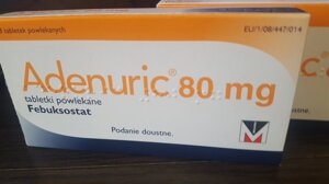 Adenuric 80mg Аденурик Аденурік