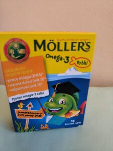 Моллерс Моллер Mollers 36 рибок цитрус
